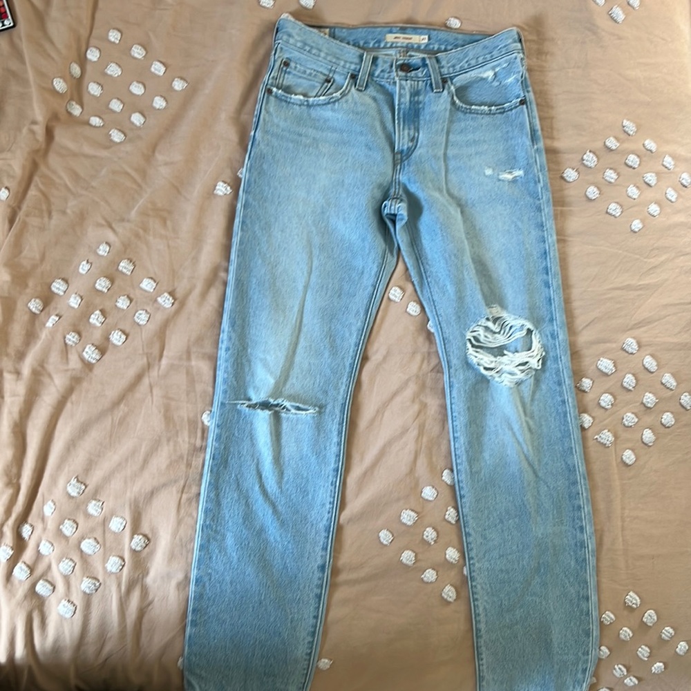 Levi’s Distressed Denim Jeans